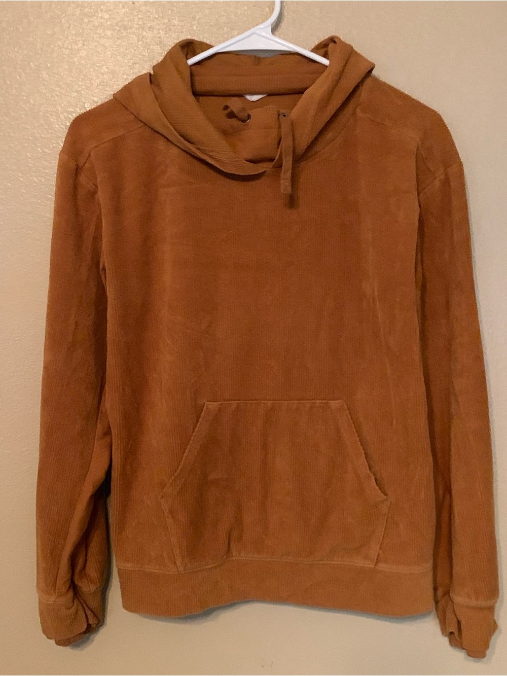 Anthropologie Daily Practice Corduroy Hoodie Size XS